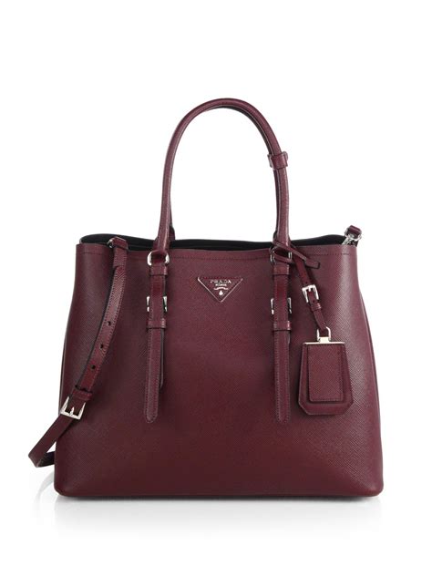 prada saffiano cuir medium double bag price|Prada saffiano shoulder bag review.